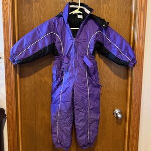 Vintage 90s New Moves Girls Size 5 Snow Suit